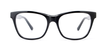 Women Vista Eyeglasses: Ada - Black - SpaceSMART Eye Clinic (Front View)